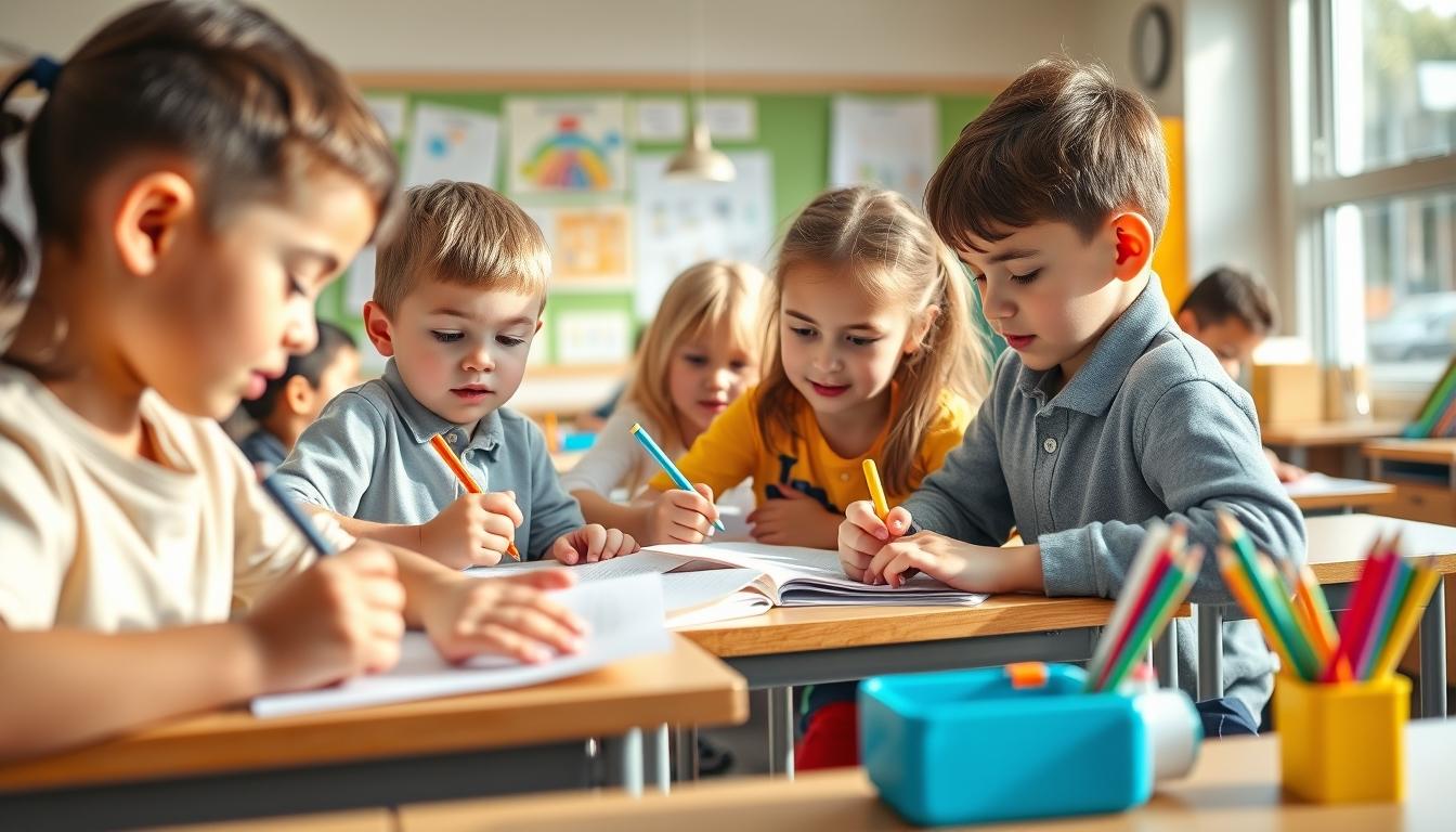 Modern university campus for students